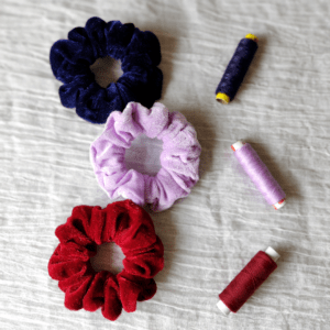 velvet scrunchies