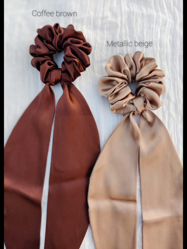 Scrunchie with scarf - Image 3