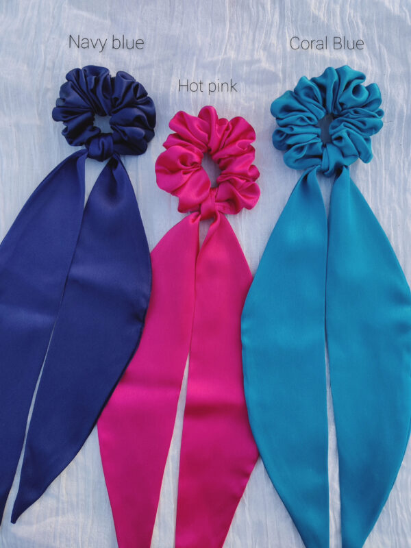 Scrunchie with scarf - Image 4