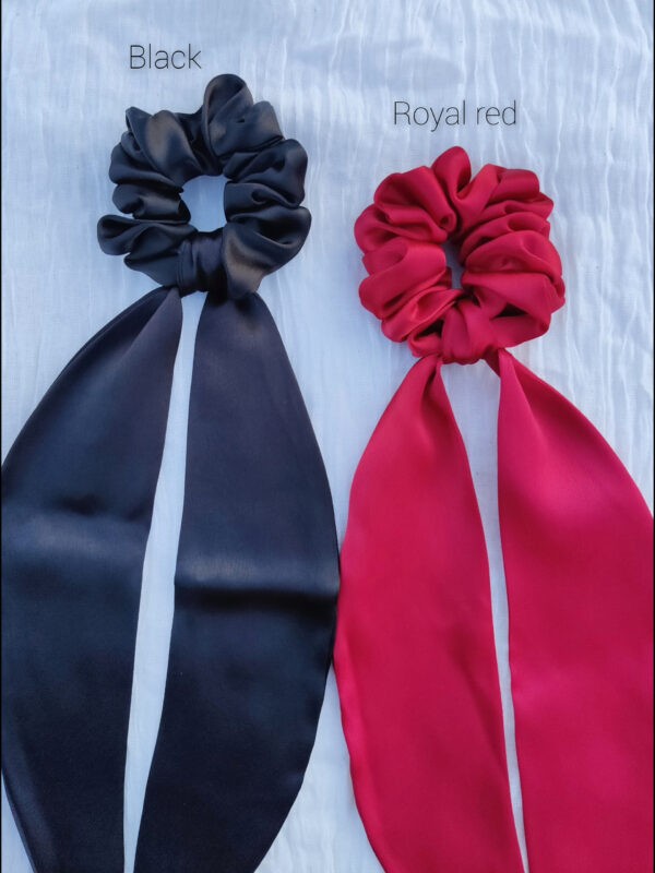 Scrunchie with scarf - Image 2