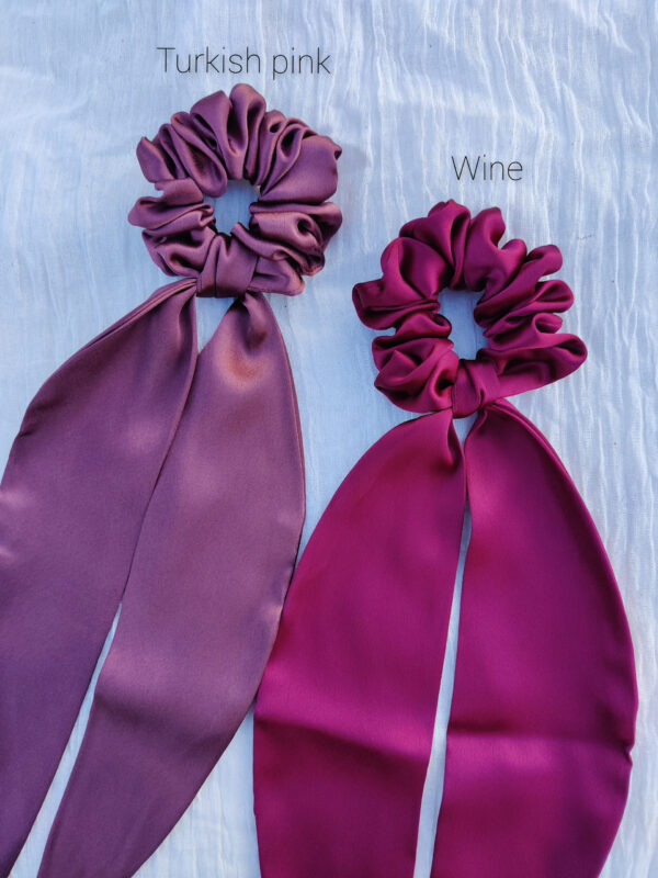Scrunchie with scarf - Image 5