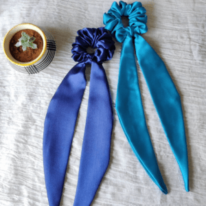 Scrunchie with scarf