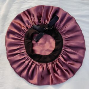 Lycra short satin bonnet